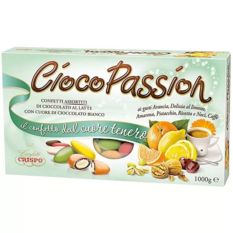 CONFETTI CRISPO CIOCOPASSION MULTICOLOR GUSTI ASSORTITI 1 KG