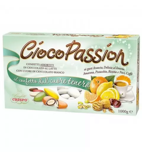 CONFETTI CRISPO CIOCOPASSION BIANCHI GUSTI ASSORTITI 1 KG