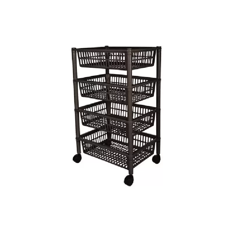 CARRELLO DELLA FRUTTA CON 4 CESTINI