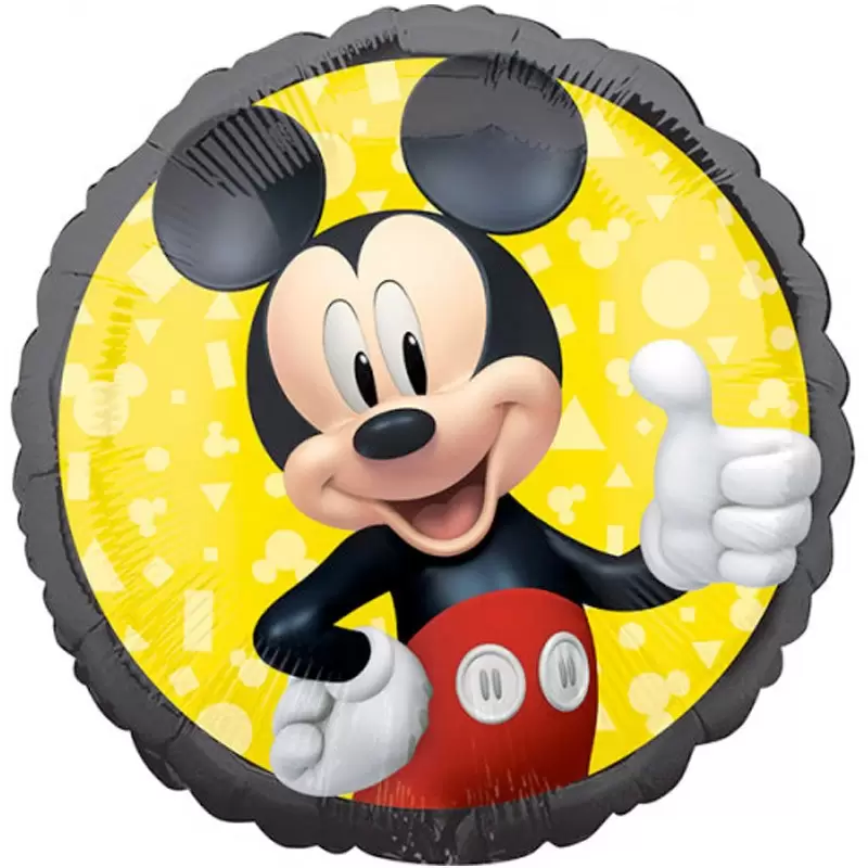 PALLONCINO FOIL TOPOLINO TONDO