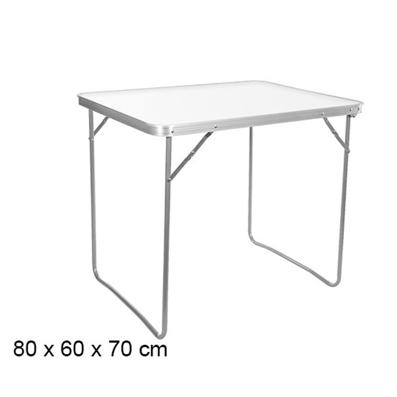 Tavolino bianco pieghevole