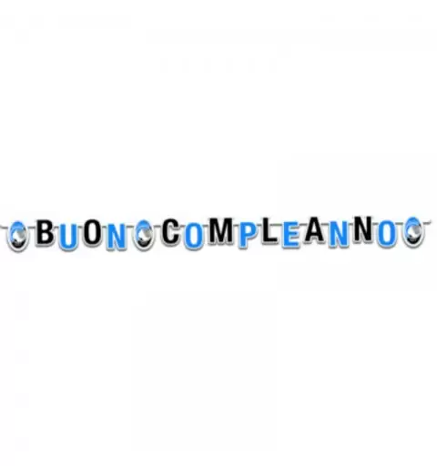 GHIRLANDA ATALANTA BUON COMPLEANNO