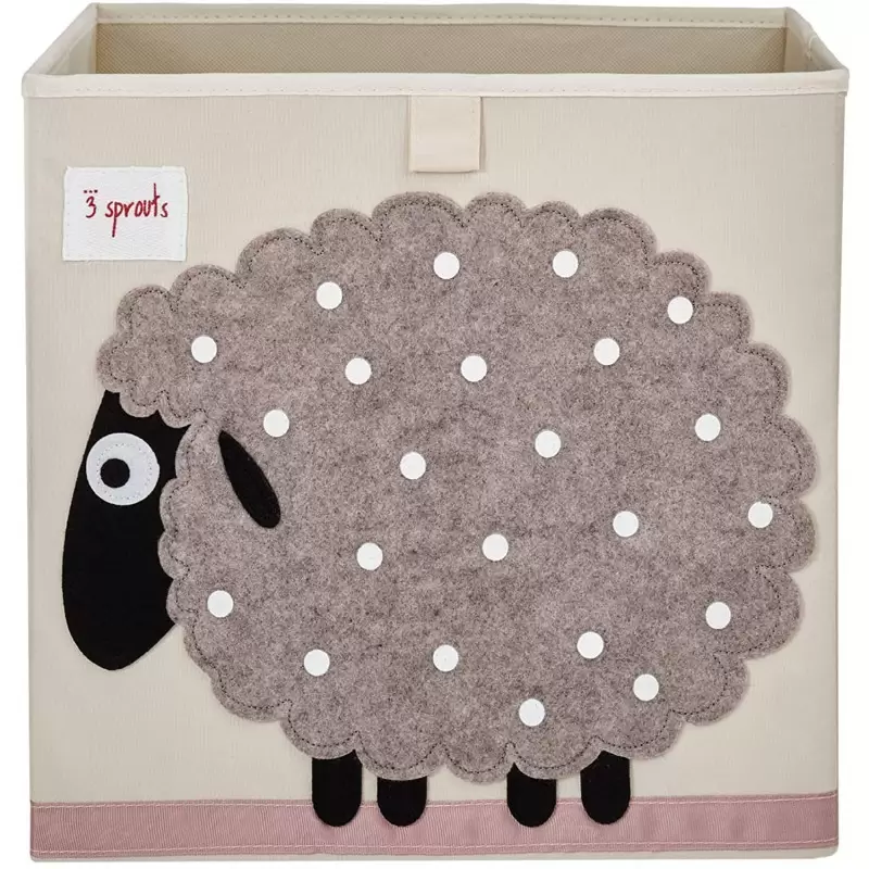 CONTENITORE CUBO PORTATUTTO PECORA