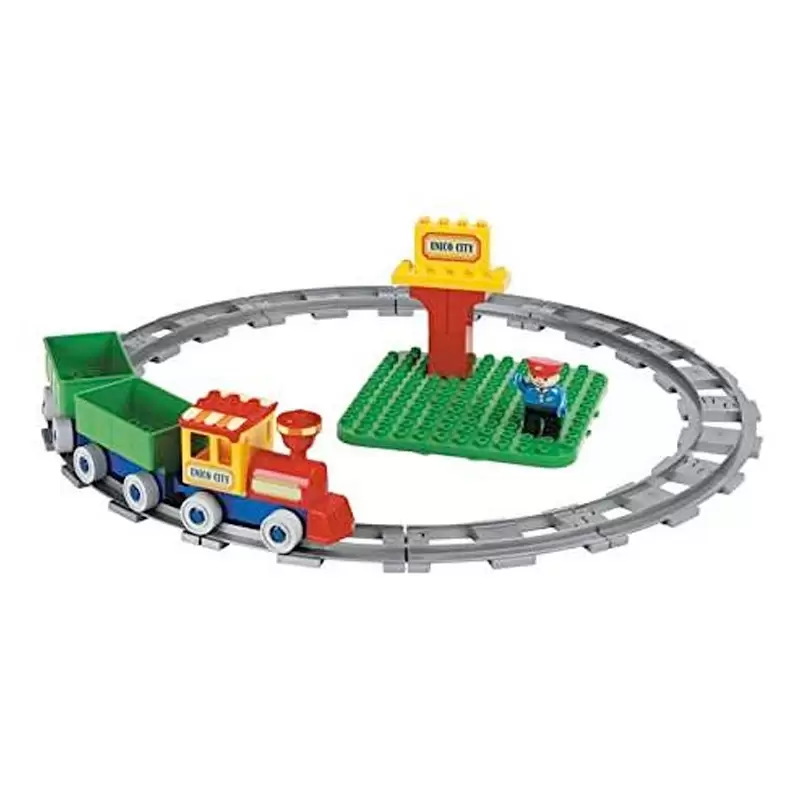 TRENO CON BINARI DA COSTRUIRE – SECCHIELLO DI COSTRUZIONI