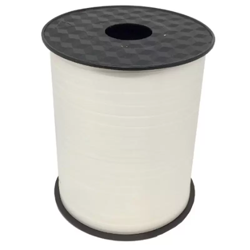 NASTRINO PALLONCINI BIANCO 10 MT