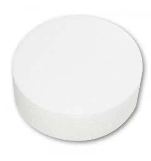 BASE TONDA DI POLISTIROLO 25 CM H 5