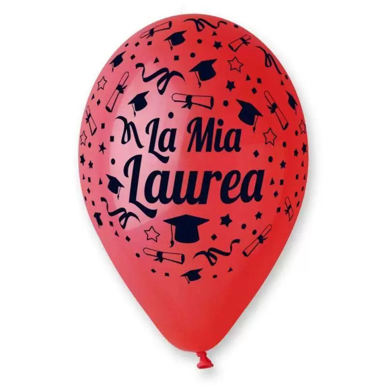 Palloncini la mia laurea 5 pz
