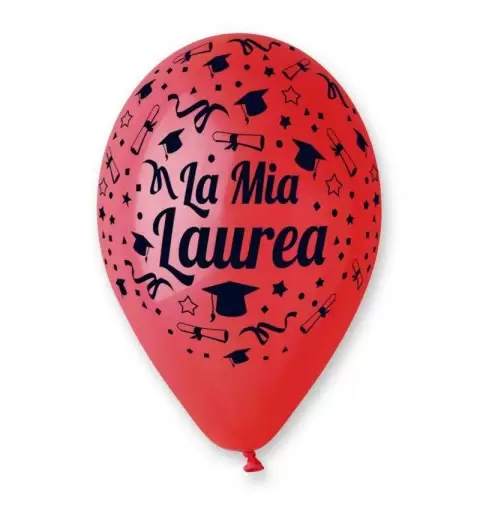 Palloncini la mia laurea 5 pz