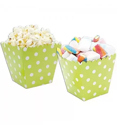 12 BOX POPCORN POIS VERDE MELA