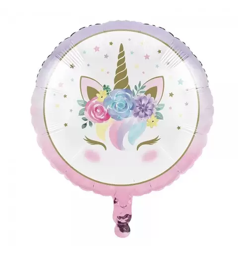 PALLONCINO FOIL MAGIC UNICORN