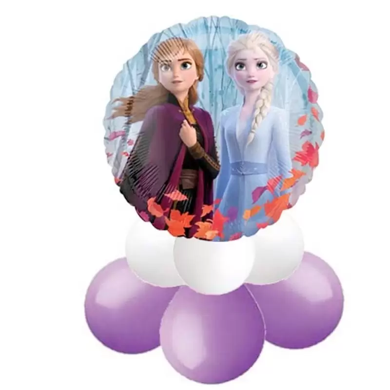 CENTROTAVOLA DI PALLONCINI FROZEN 2 IL SEGRETO DI ARENDELLE