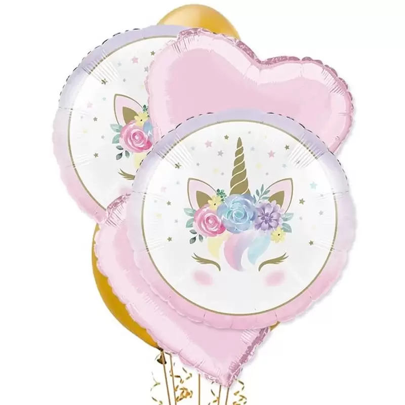 BOUQUET N.9 DI PALLONCINI MAGIC UNICORN