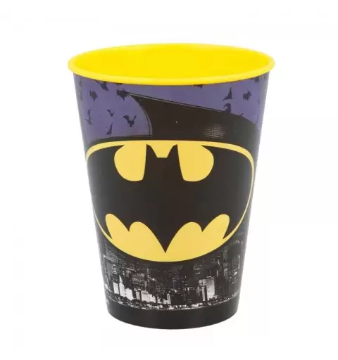 BICCHIERE BATMAN IN PLASTICA RESISTENTE