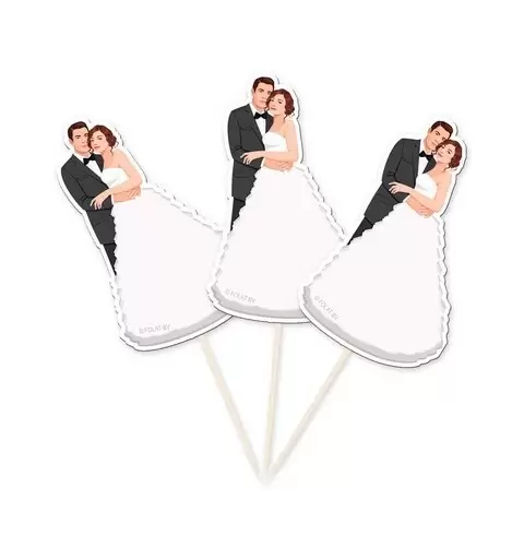 1995 24 BOLLE DI SAPONE SEGNA POSTO MATRIMONIO MODELLO SPOSI  