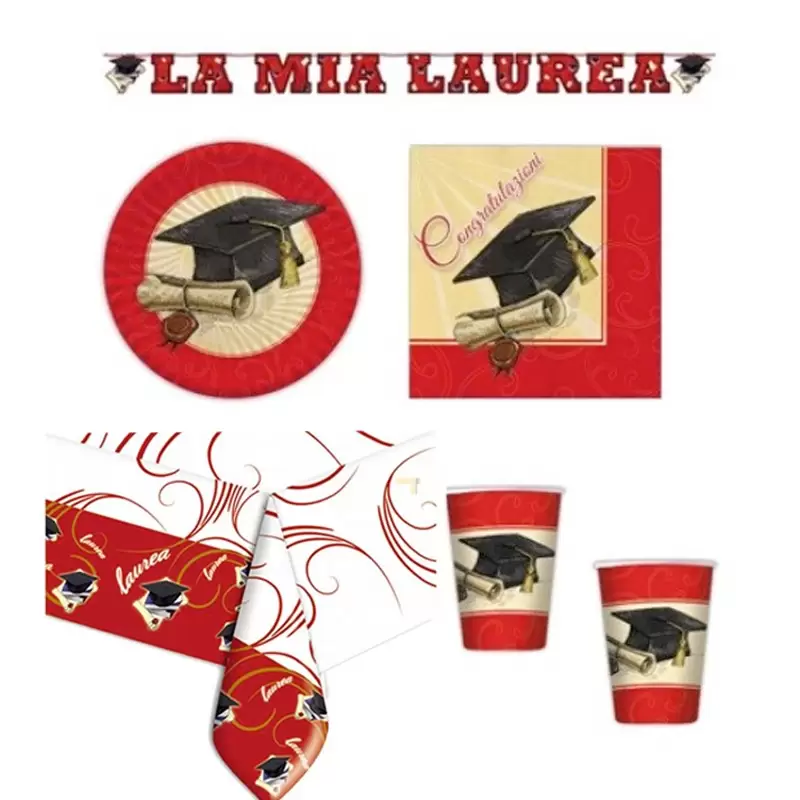 COORDINATO TAVOLA PER FESTA LAUREA