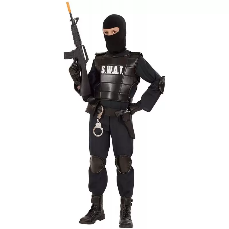 COSTUME AGENTE S.W.A.T. 5-7 ANNI