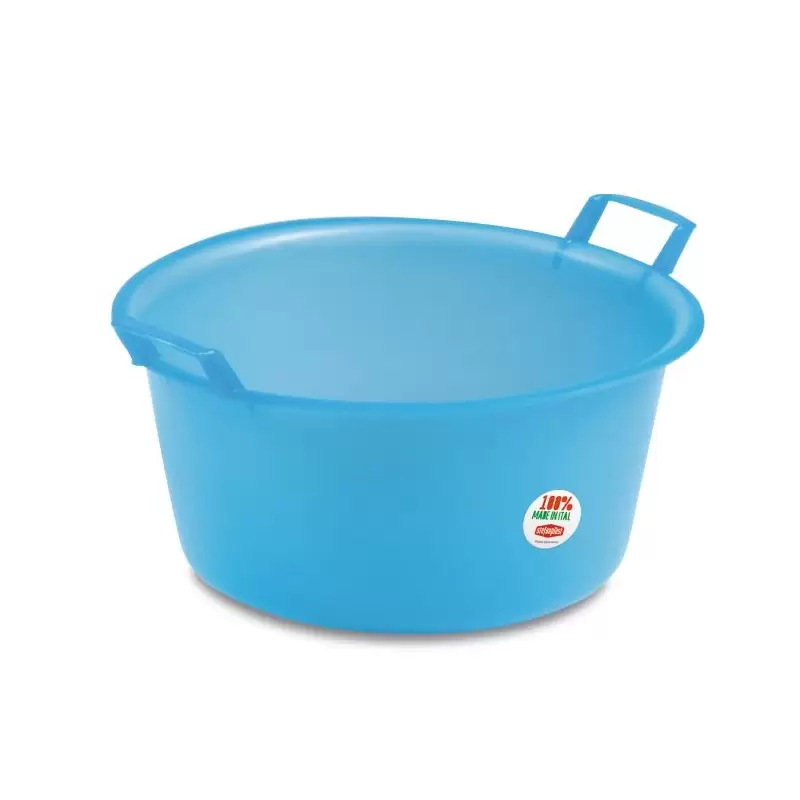 BACINELLA TONDA AZZURRA 20 LT 45 CM