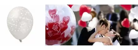 Palloncini matrimonio