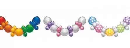 Composizione di palloncini