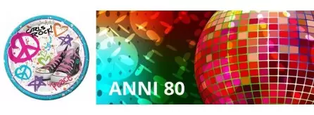 Decorazioni per Festa anni 80