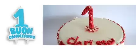 Candeline primo compleanno