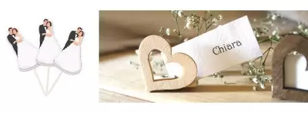 Segnaposto matrimonio originali