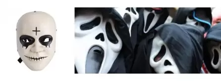 Costumi Halloween, maschere, mantelli, trucchi in vendita