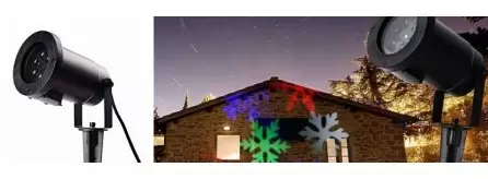 Proiettori luci natale | Magia di stelle a led, laser da esterni!
