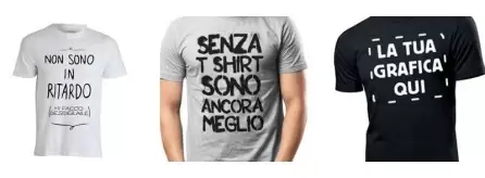 T-shirt personalizzate