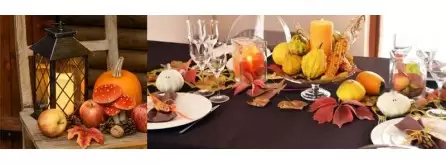 decorazioni tema autunno per feste e party