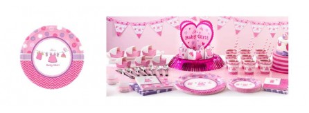 Baby shower party - accessori per la tavola, buffet, sweet table