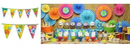 Decorazioni per festa Hawaiana