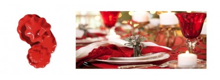Tavola Natale rossa - accessori e addobbi per il 25 dicembre