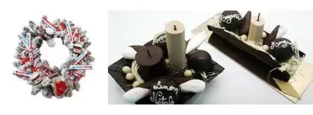 Centrotavola natalizi gastronomici