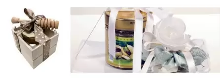 Bomboniere alimentari, prodotti gastronomici, originali e certificati