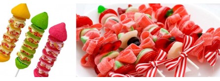 Spiedini di caramelle gommose, idee golose in vendita online
