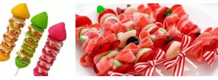 Spiedini di caramelle gommose, idee golose in vendita online