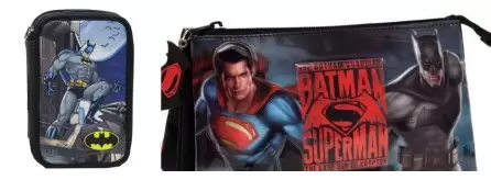 Astucci Batman, con zip e stampe fronte/retro, borselli Uomo Pipistrello online