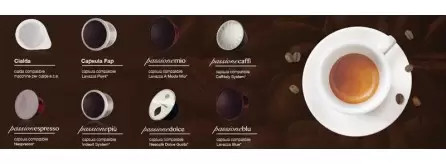 Capsule Lollo Caffè, Classiche, Oro, miscela nera, Dec