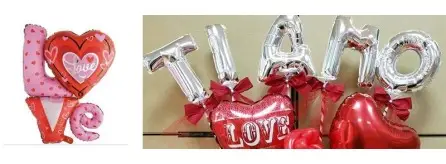 Addobbi per San Valentino