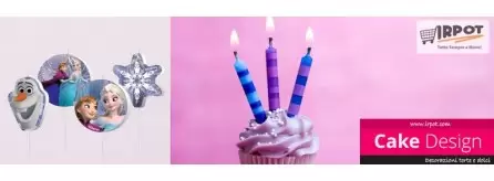 Candeline compleanno - Per decorazioni torte