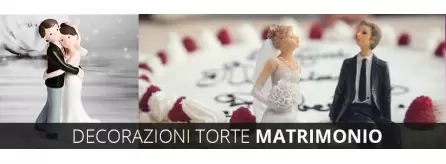 Decorazioni torte matrimonio