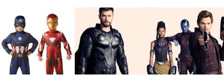 marvel vestiti carnevale