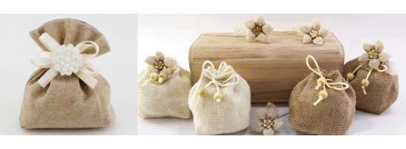 PLECUPE 20 Pezzi Sacchetti Juta, Sacchetti Di Iuta 17x23 Cm - Foto 8