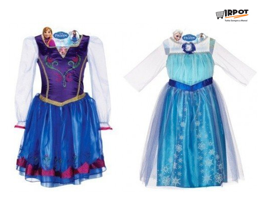 abiti carnevale Frozen