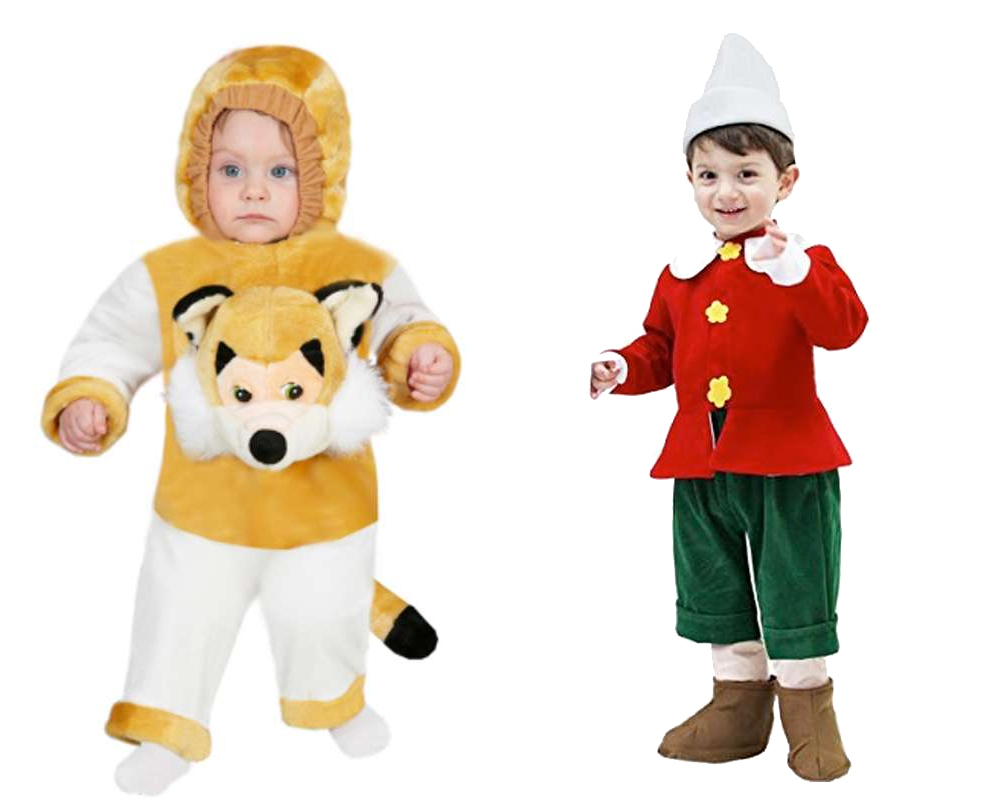 Costumi di Carnevale per bambini e bambine