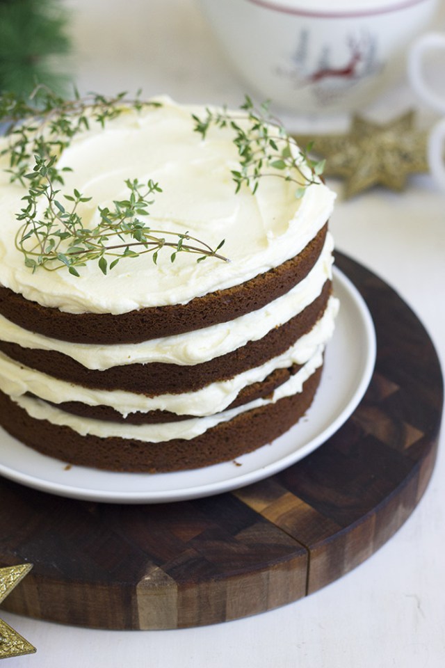 torta cioccolato e caffe party vintage