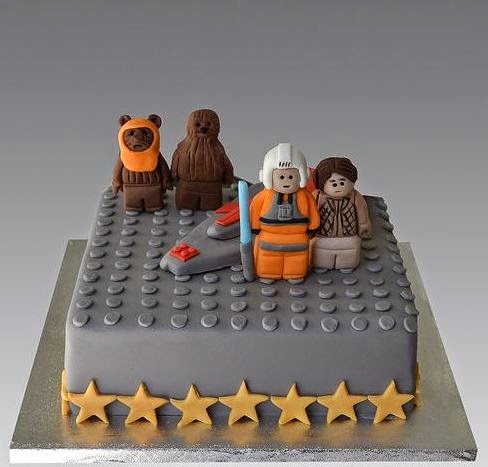 Torta Lego Millennium Falcon