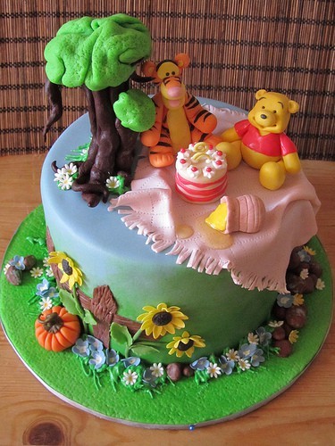 torta pic nic - winnie the pooh