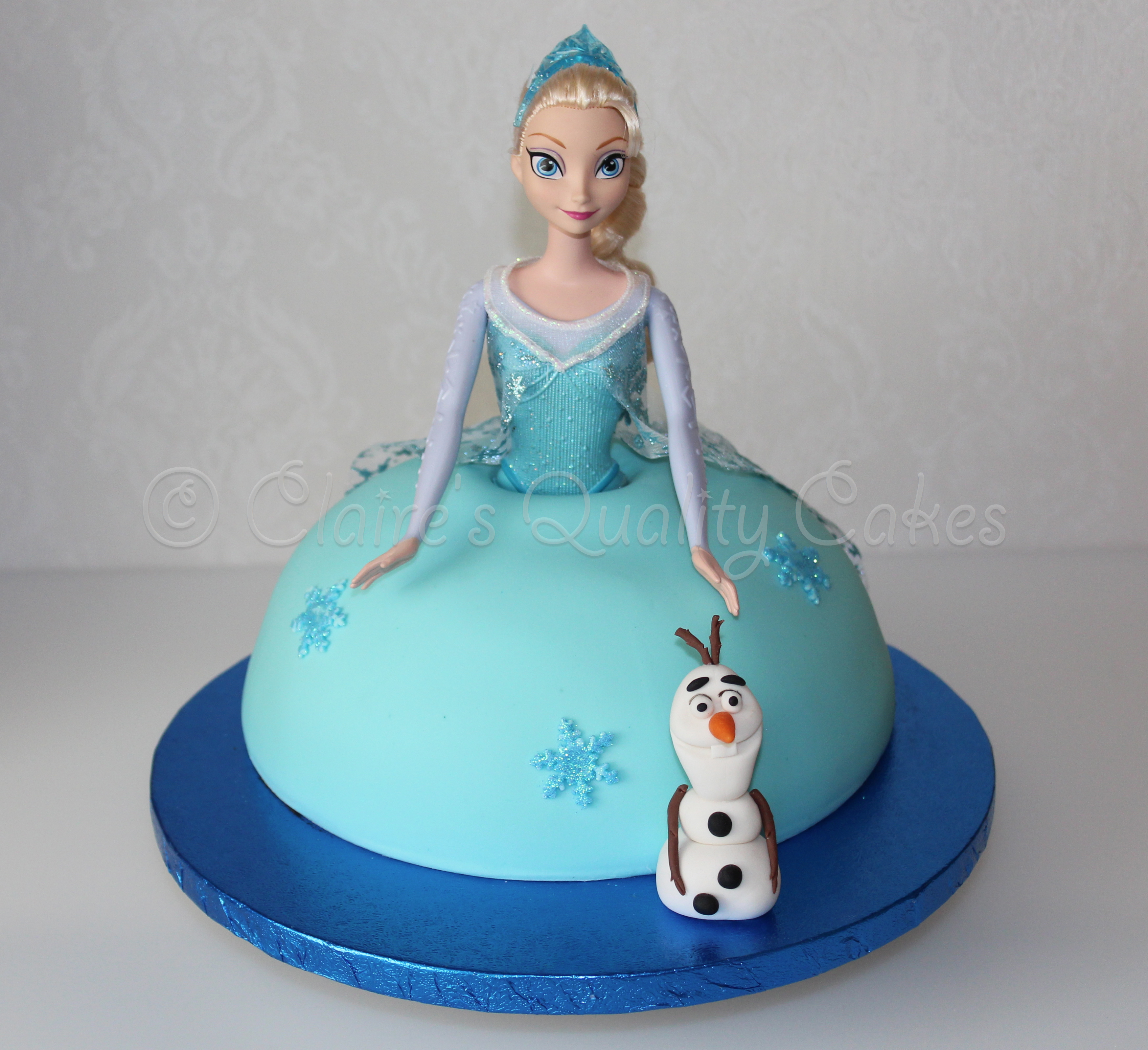Torta Elsa e Olaf